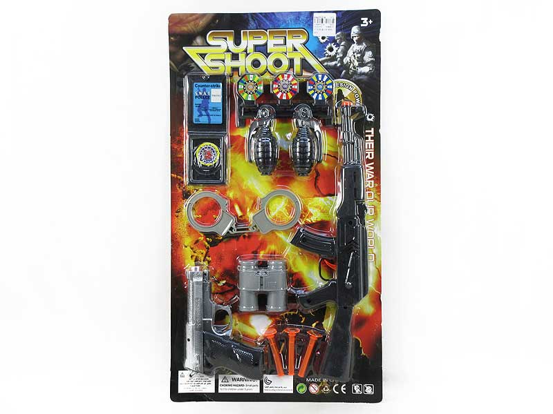 Toy Gun Set & Soft Bullet Gun(2in1) toys