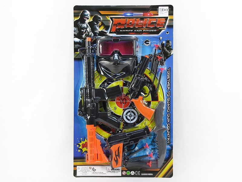 Flint Gun & Toys Gun Set(3in1) toys