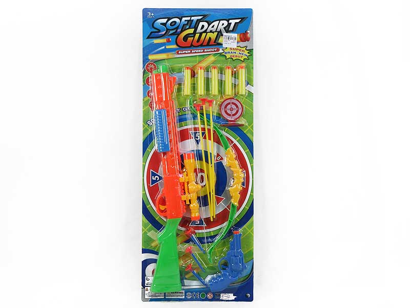 EVA Soft Bullet Gun & Bow_Arrow(4C) toys