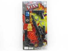 Toy Gun Set & Soft Bullet Gun(3in1)