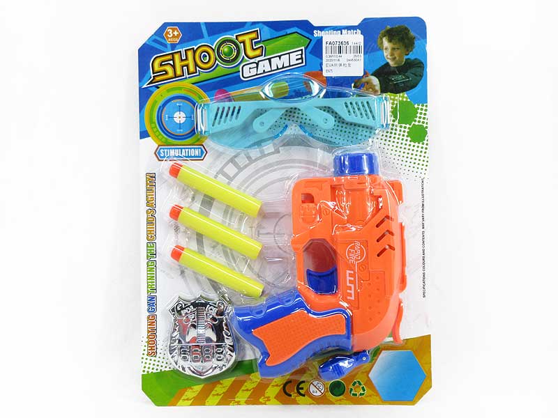 EVA Soft Bullet Gun Set toys