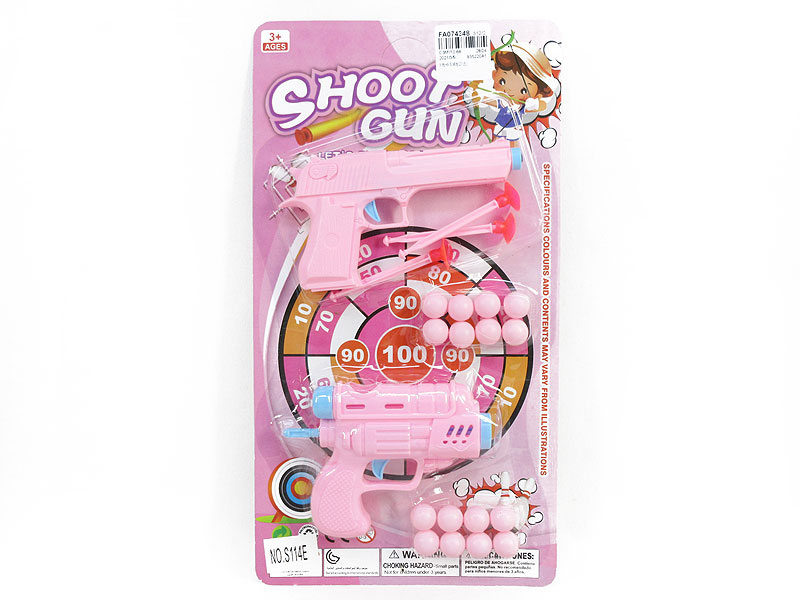 Toys Gun & Pingpong Gun(2in1) toys