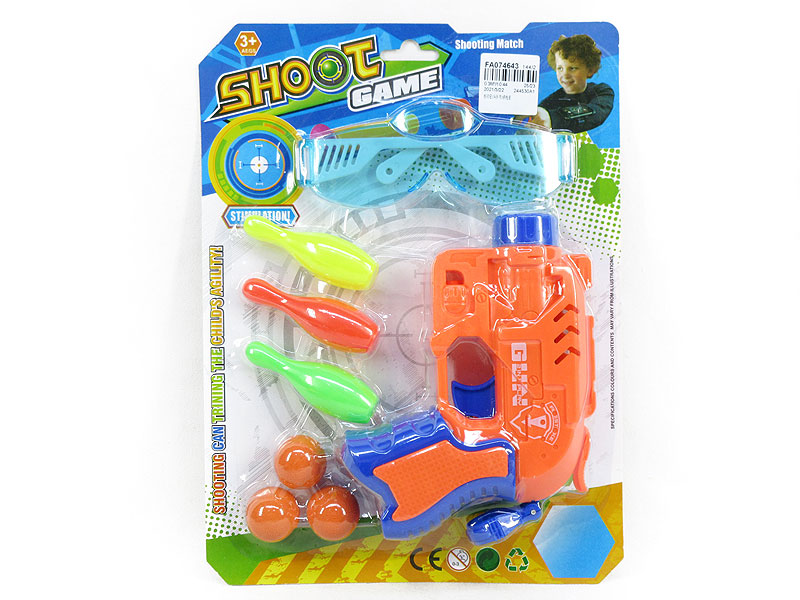 EVA Pingpong Gun Set toys