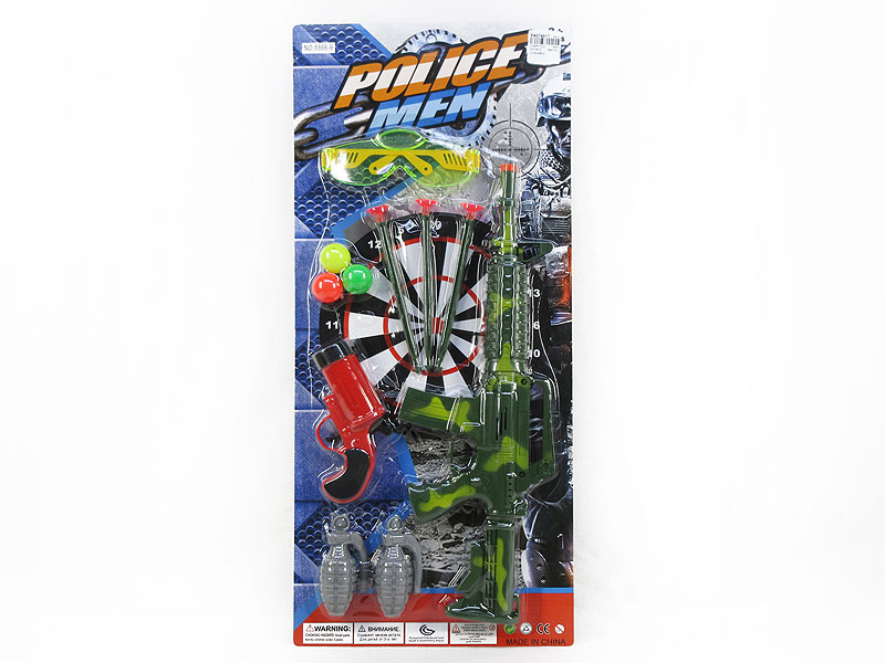 Pingpong Gun & Soft Bullet Gun Set toys