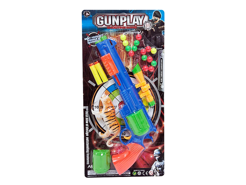 Soft Bullet Gun Set(4C) toys