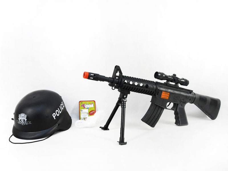 Toy Gun & Police Cap toys