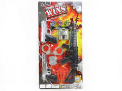 Toy Gun & Soft Bullet Gun Set(3in1)