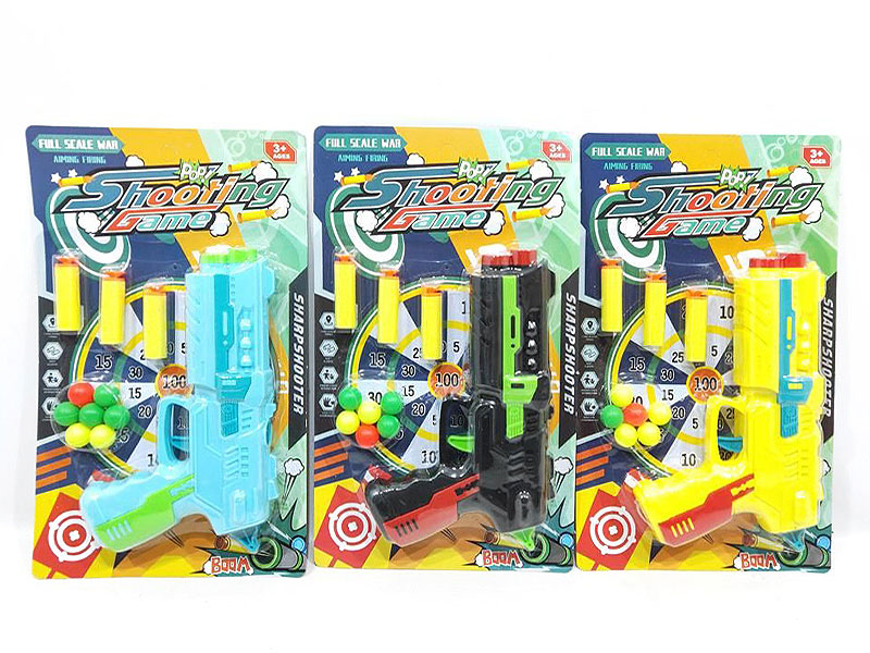 Soft Bullet Gun Set(3C) toys