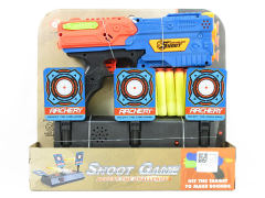 EVA Soft Bullet Gun & Electronic Target W/L_M(2C)