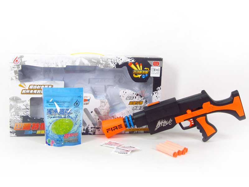 3in1 B/O Crystal Bullet Gun Set toys