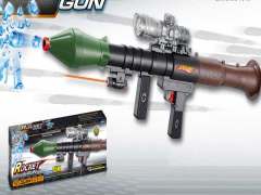 B/O Crystal Bullet Rocket Gun Set