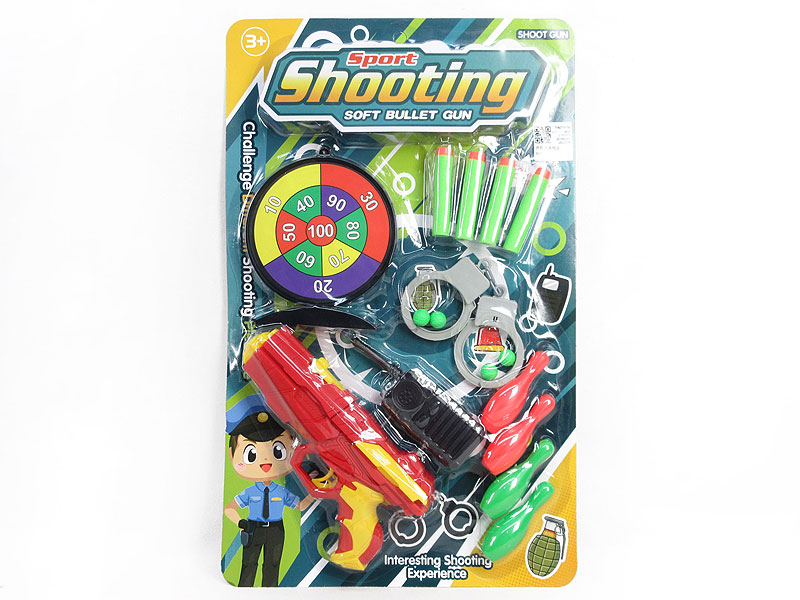 Soft Bullet Gun Set toys