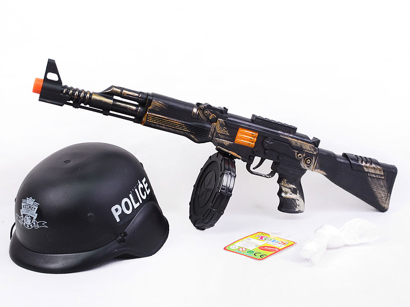 Toy Gun & Police Cap toys