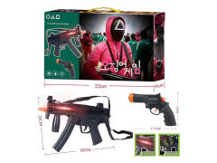 Gun W/L_S & Fire Gun(2in1) toys