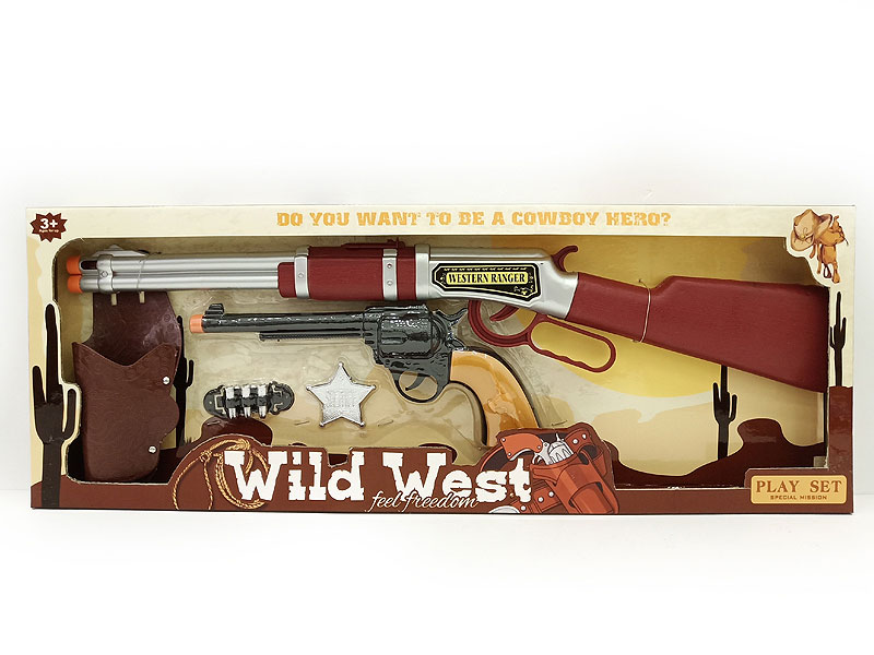 Cowpoke Gun Set toys