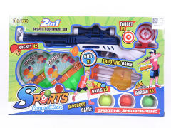 Toys Gun Set & Ping-pong Set