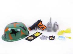 Toy Gun Set & Cap