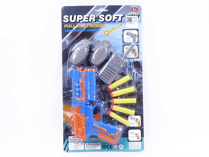 EVA Soft Bullet Gun Set toys