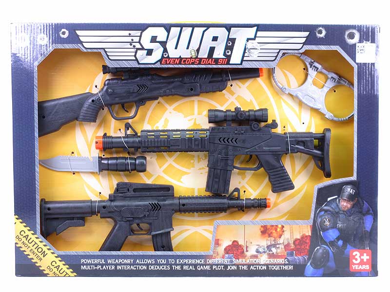 Flint Gun Set(3in1) toys
