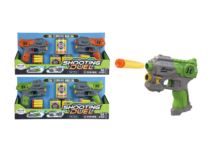 Soft Bullet Gun Set(2in1) toys