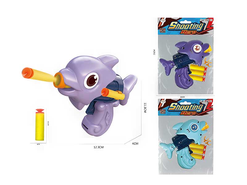 Soft Bullet Gun Set 2C toys