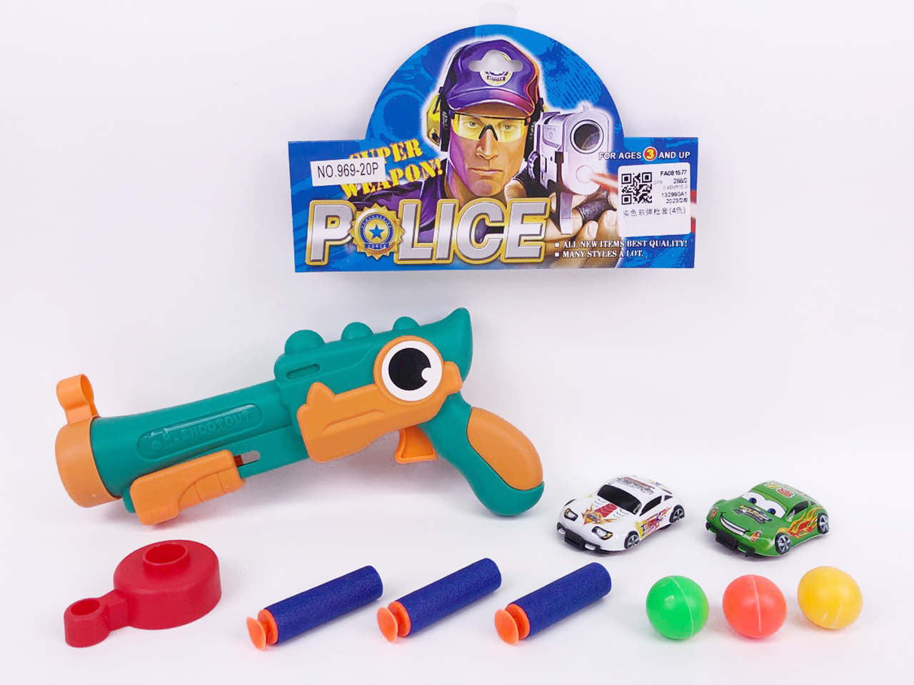 Soft Bullet Gun Set(4C) toys