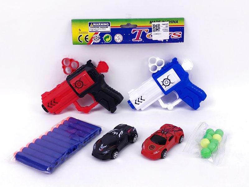 Soft Bullet Gun Set(2in1) toys