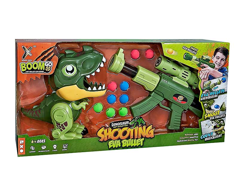 Dinosaur & Aerodynamic Gun Set toys
