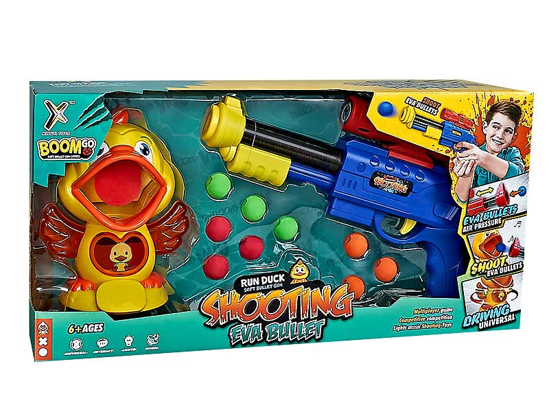 Duck & Aerodynamic Gun Set toys