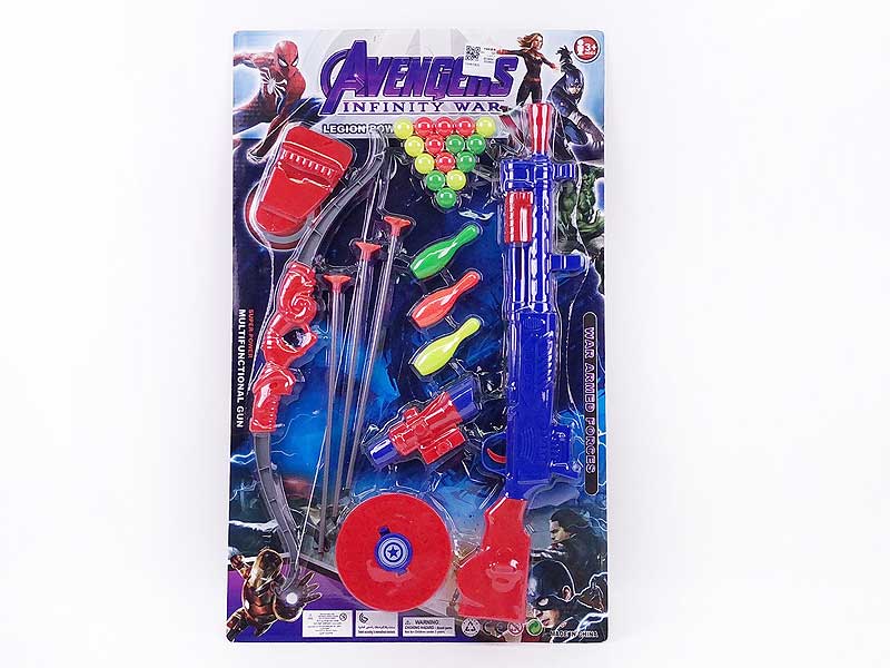 Pingpong Gun & Bow_Arrow(2C) toys