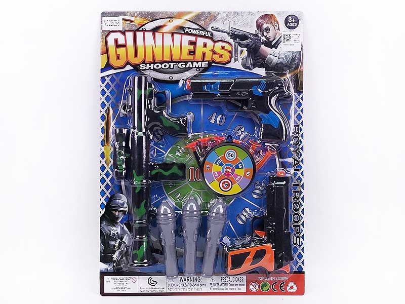 Toys Gun & Soft Bullet Gun & Turbo Rocket Set toys