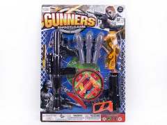 Soft Bullet Gun Set & Turbo Rocket toys