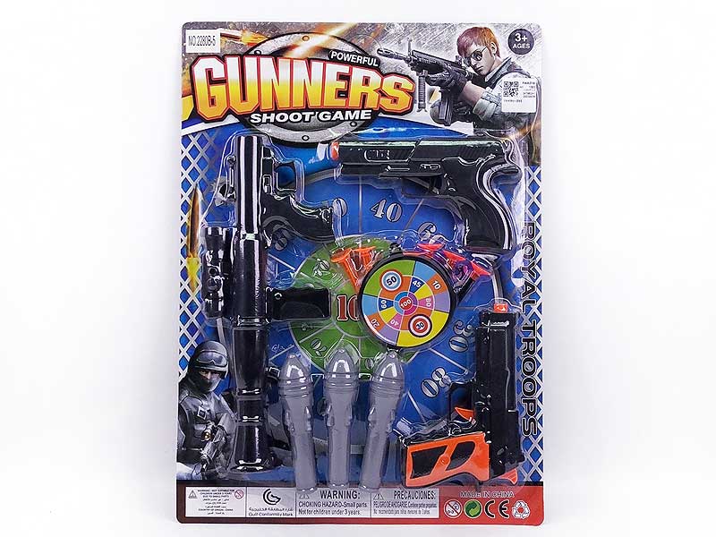 Toys Gun & Soft Bullet Gun & Turbo Rocket Set toys