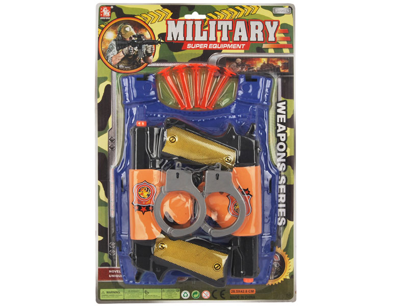 Soft Bullet Gun Set(2in1) toys