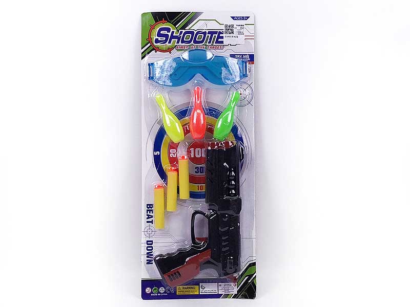 EVA Soft Bullet Gun Set toys