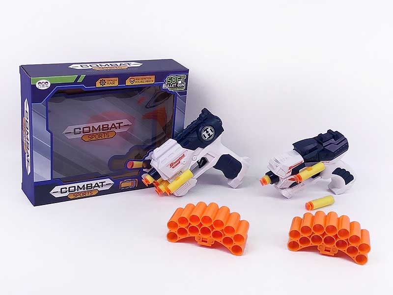 EVA Soft Bullet Gun Set(2S) toys