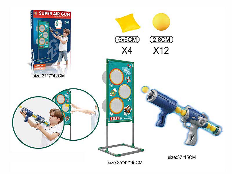 2in1 Air Gun Set toys