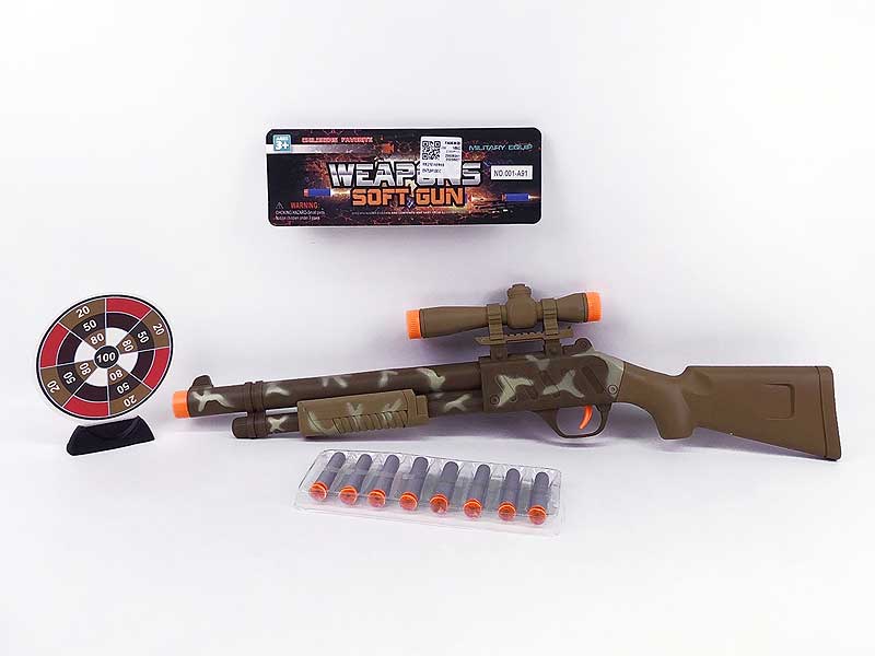 EVA Soft Bullet Gun Set toys