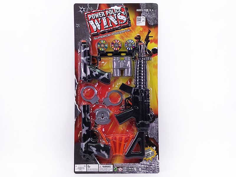 Toy Gun & Soft Bullet Gun Set(3in1) toys