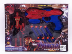 EVA Soft Bullet Gun & Spider Man W/L