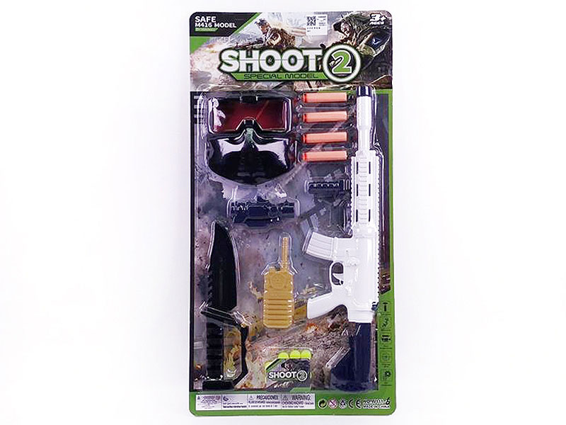 EVA Soft Bullet Gun Set toys