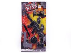 Toy Gun & Soft Bullet Gun Set(2in1)