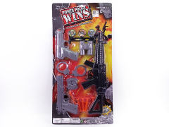 Toy Gun & Soft Bullet Gun Set(3in1)