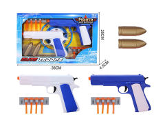 Soft Bullet Gun Set(2in1) toys