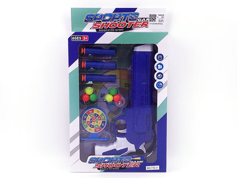 EVA Soft Bullet Gun Set toys