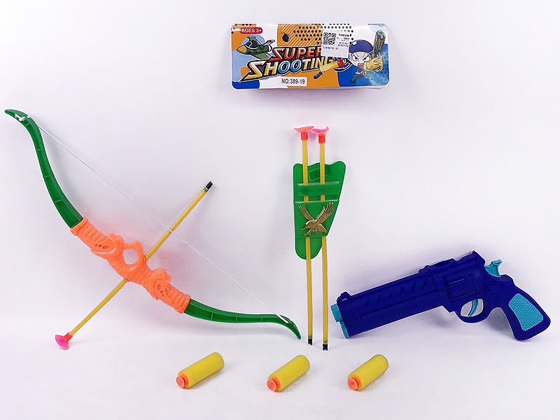 EVA Soft Bullet Gun & Bow_Arrow(2C) toys