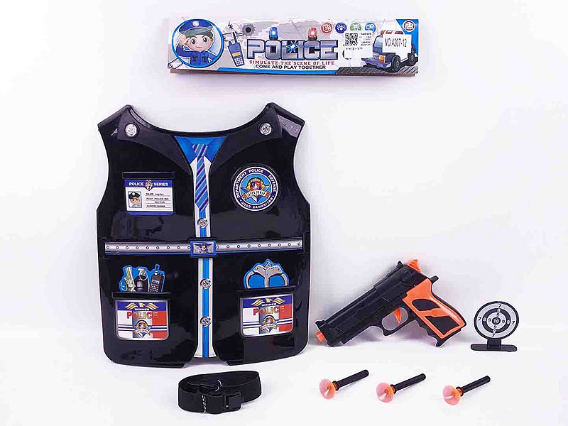 Toy Gun Set & Breastplate toys