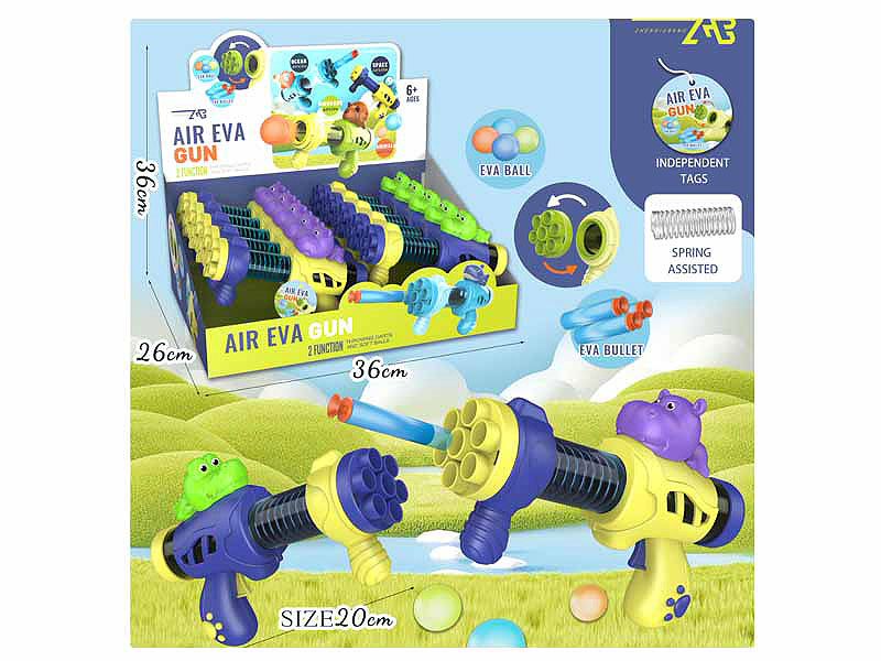 Aerodynamic Gun(10in1) toys