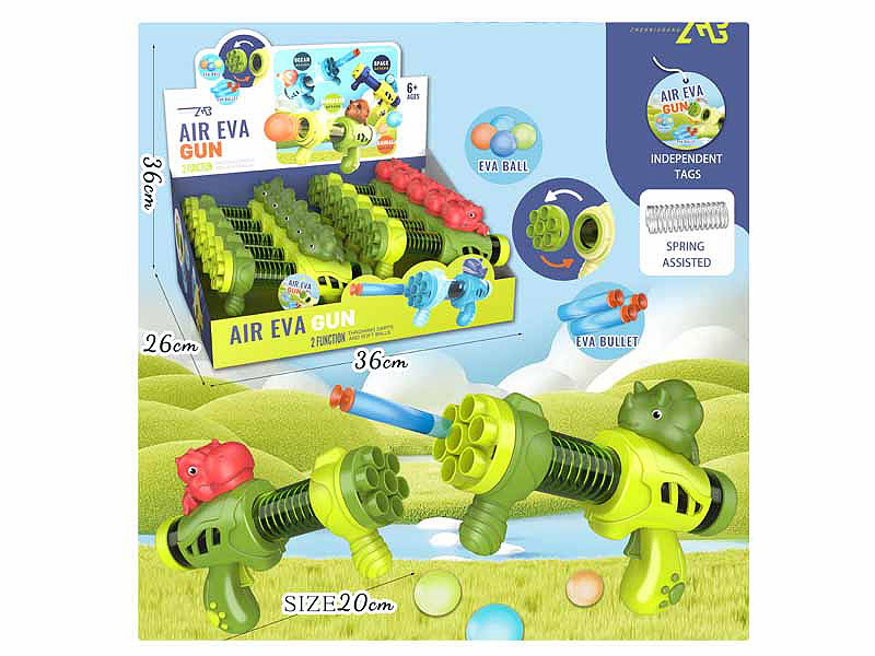 Aerodynamic Gun(10in1) toys