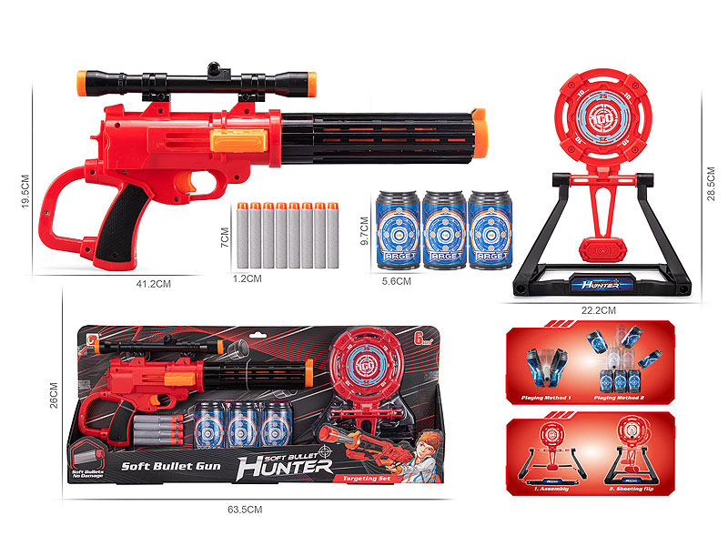 Soft Bullet Gun Set toys